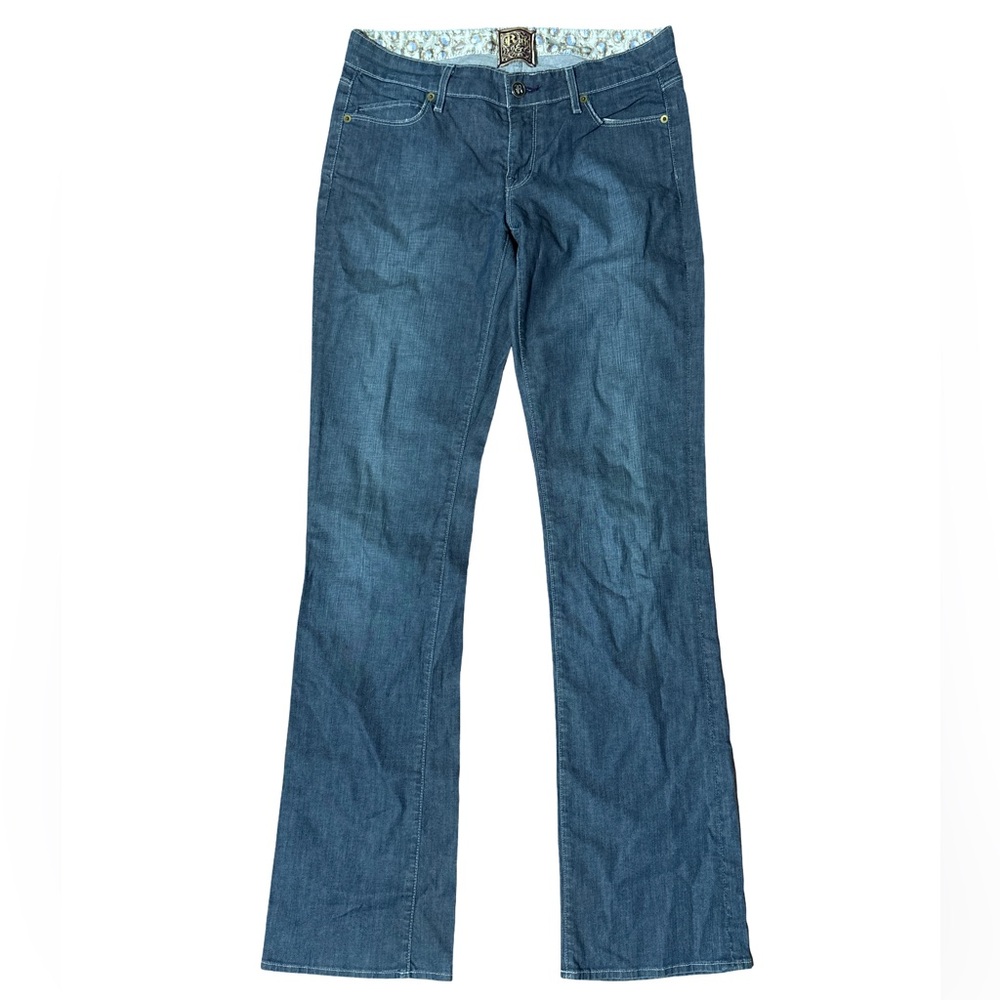 Rich and Skinny Straight Leg Blue Jeans
